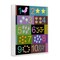 Stupell Industries Learning To Count Chart Framed Giclee, design by Carla Daly